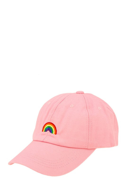 “Rainbow Love” Cotton Cap