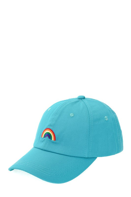 “Rainbow Love” Cotton Cap