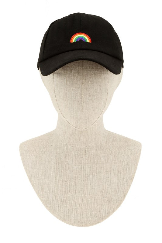 “Rainbow Love” Cotton Cap