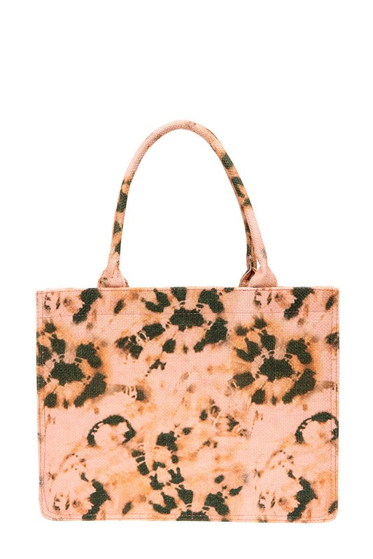 “AMOUR” Geometric Tote Bag