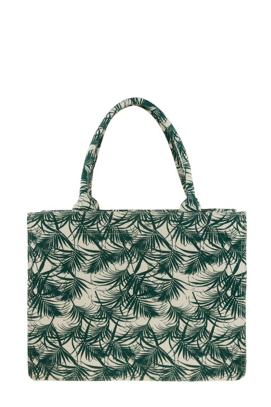 “AMOUR” Tropical Tote Bag