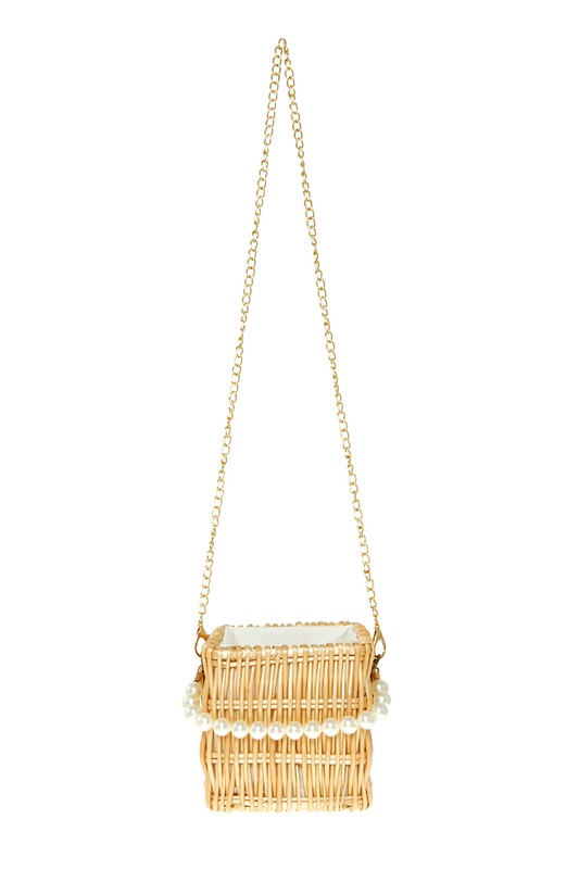 “Moana” Wooden Bucket Bag