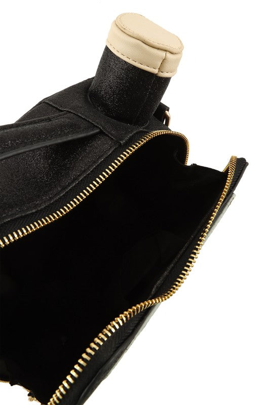 “Girl Power” Square Crossbody Bag