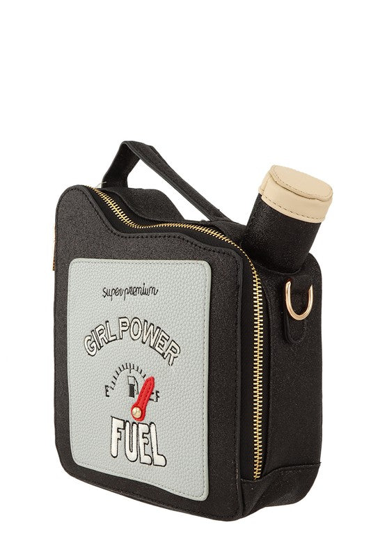 “Girl Power” Square Crossbody Bag