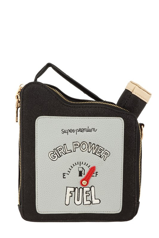“Girl Power” Square Crossbody Bag