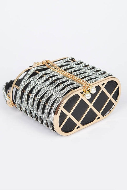 “Touring The City” Basket Box Clutch