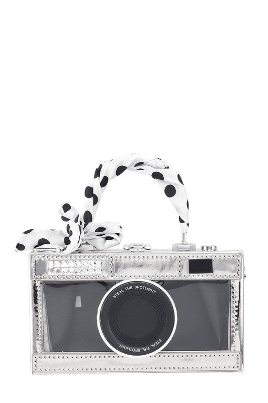 “Polaroid Princess” Clutch Bag