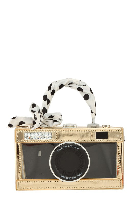 “Polaroid Princess” Clutch Bag