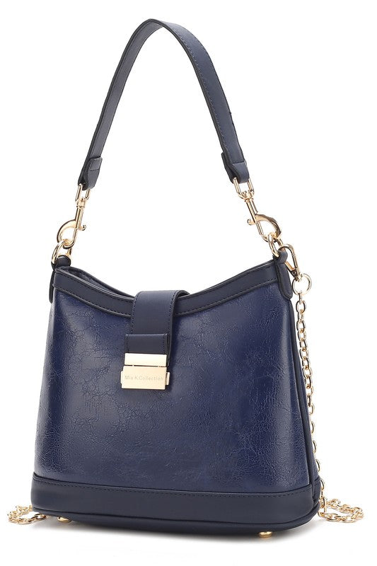 “Pilar” Vegan Leather Shoulder Bag