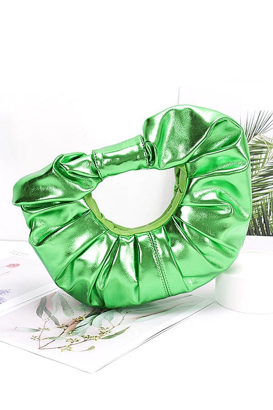 “HTown Hottie” Metallic Plated Clutch