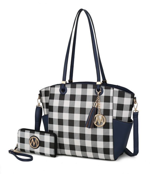 Karlie Tote Bag with Wallet by Mia K