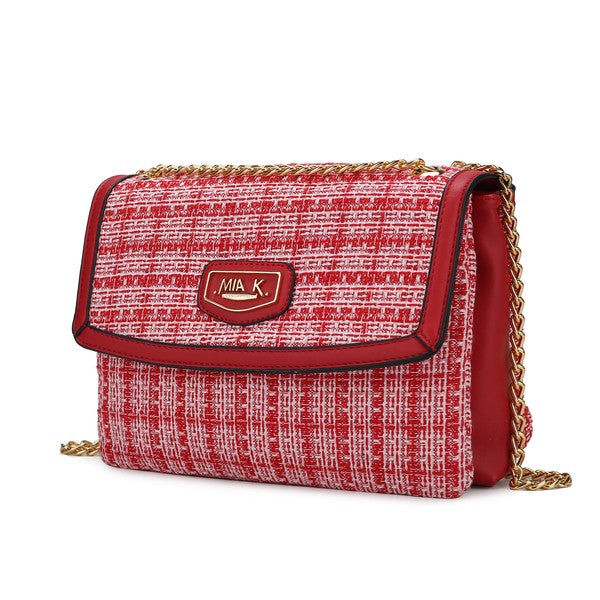 MKF Mackenzie Tweed Women's Shoulder Bag