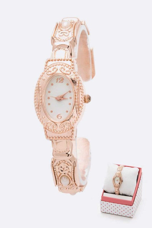 Princess Cut” Bangle Watch