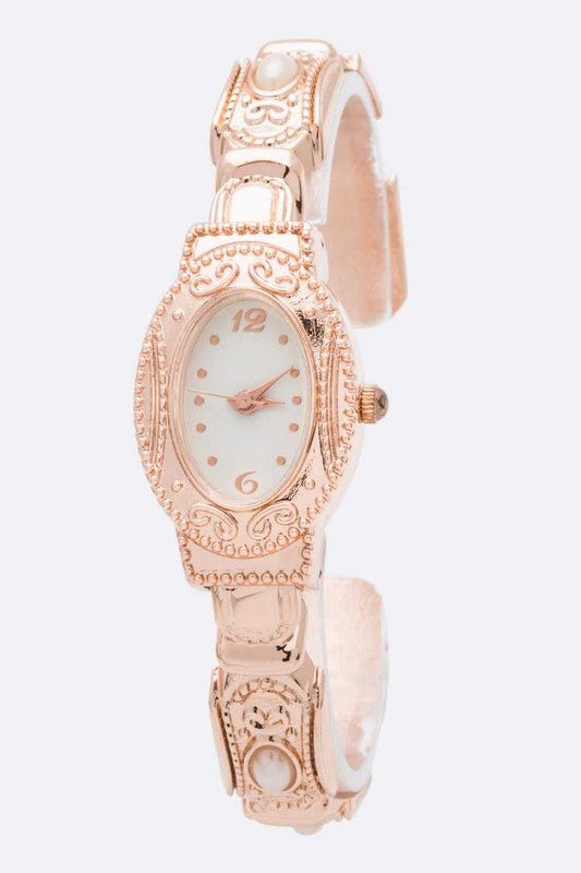 Princess Cut” Bangle Watch
