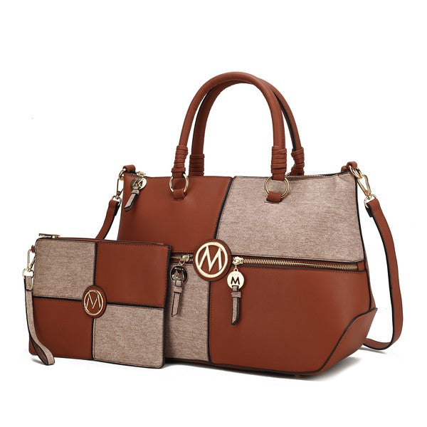 MKF Maji Women's Satchel Bag & wristlet
