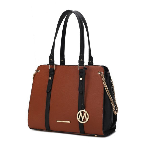Amy Vegan Leather Women Tote Bag by Mia K