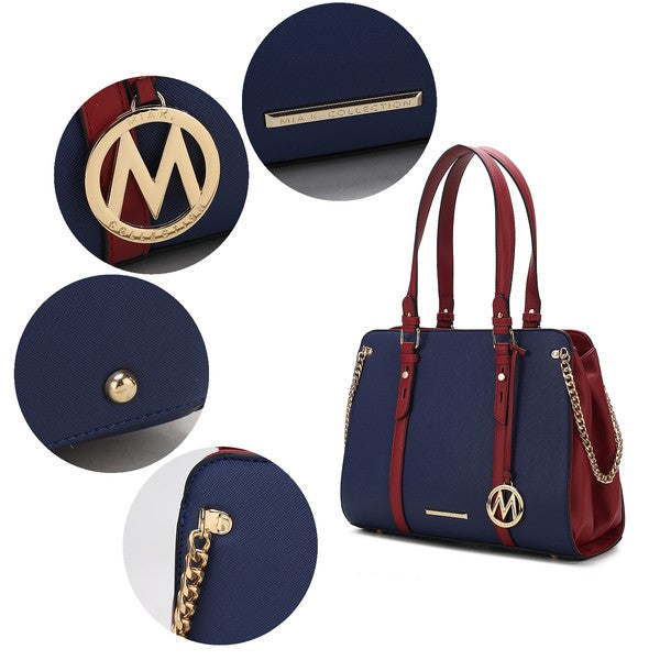 Amy Vegan Leather Women Tote Bag by Mia K