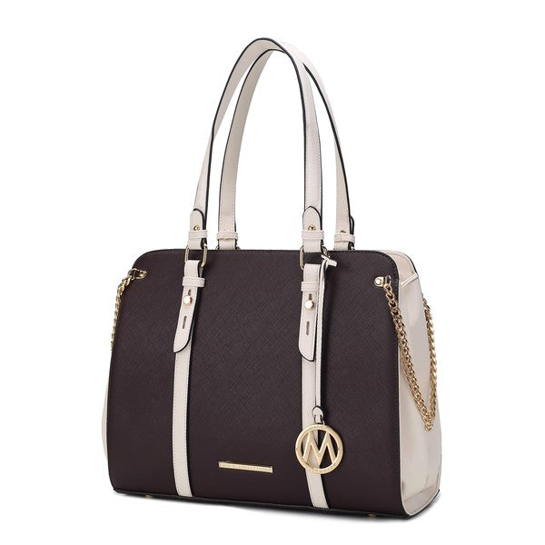 Amy Vegan Leather Women Tote Bag by Mia K