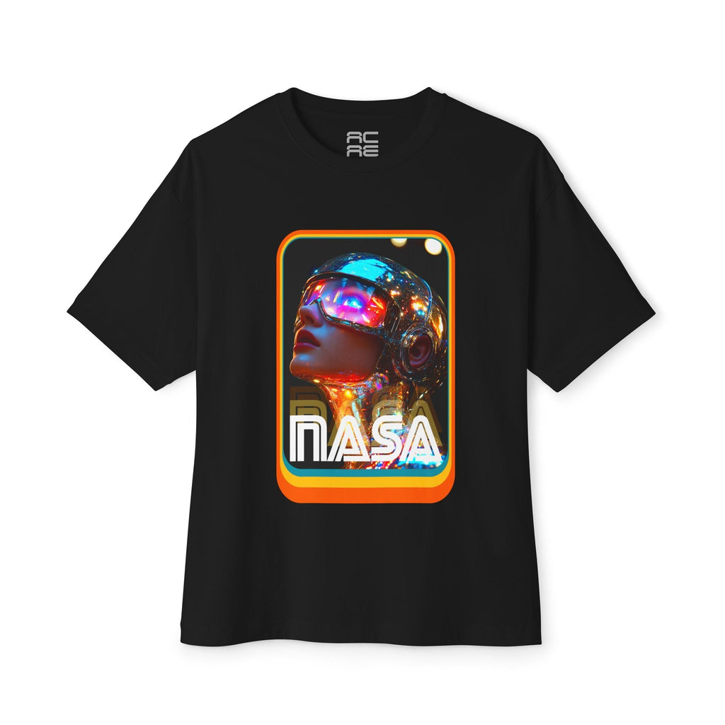 NASA GLITTERBOX Oversized Boxy Tee