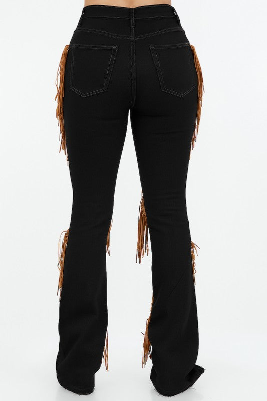 Western Fringe Boot Cut