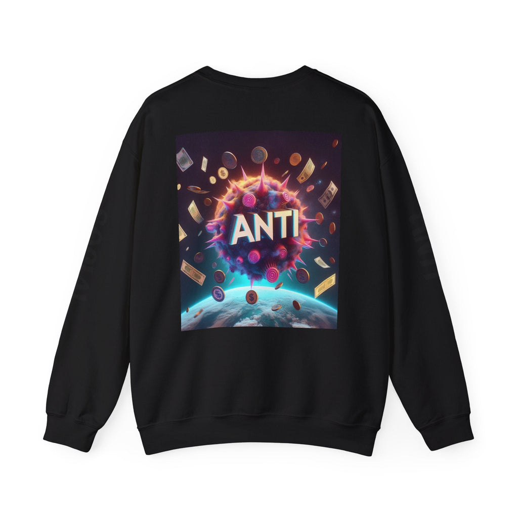 “Anti Social” Heavy Blend™ Crewneck Sweatshirt
