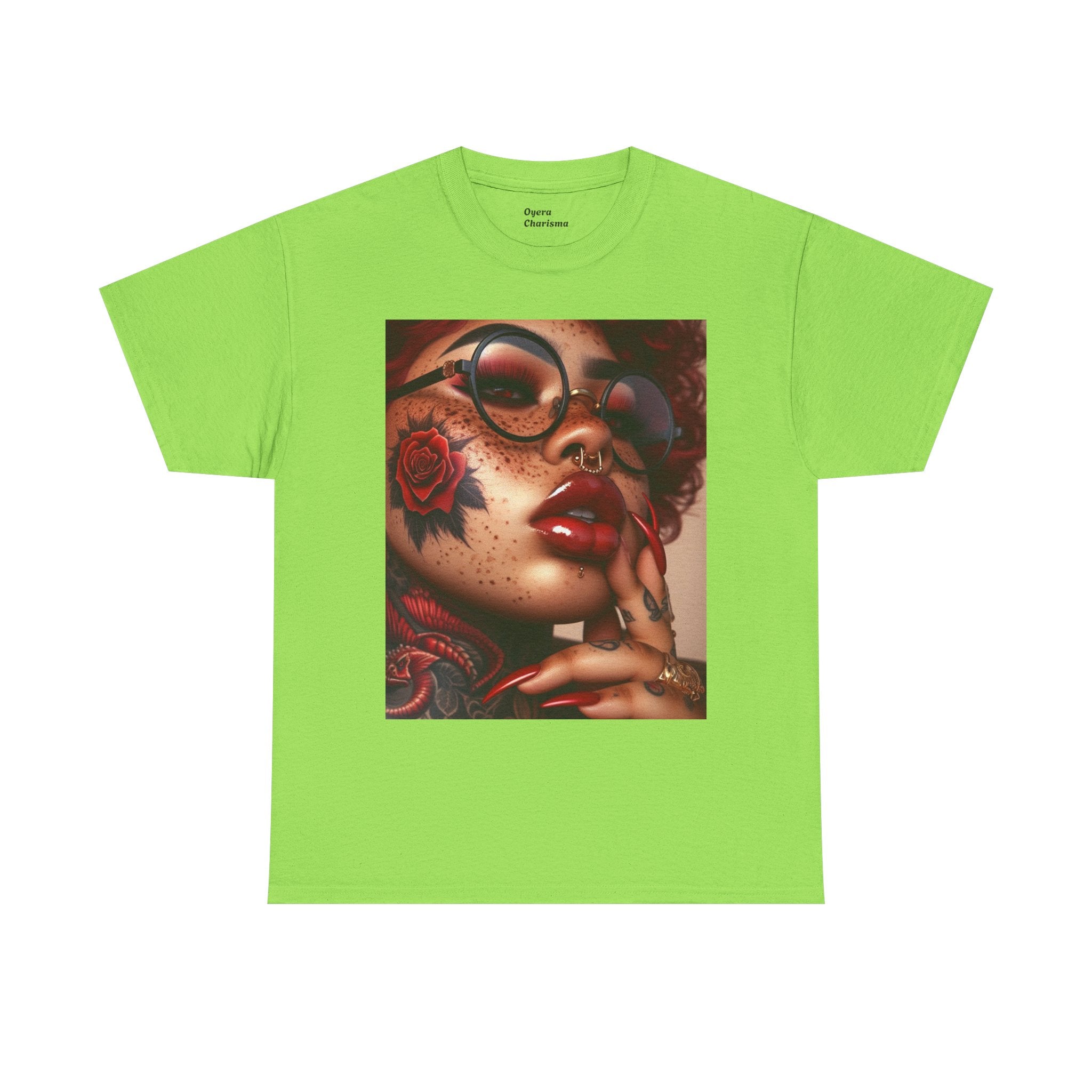 “Code Red” Cotton Graphic Tee