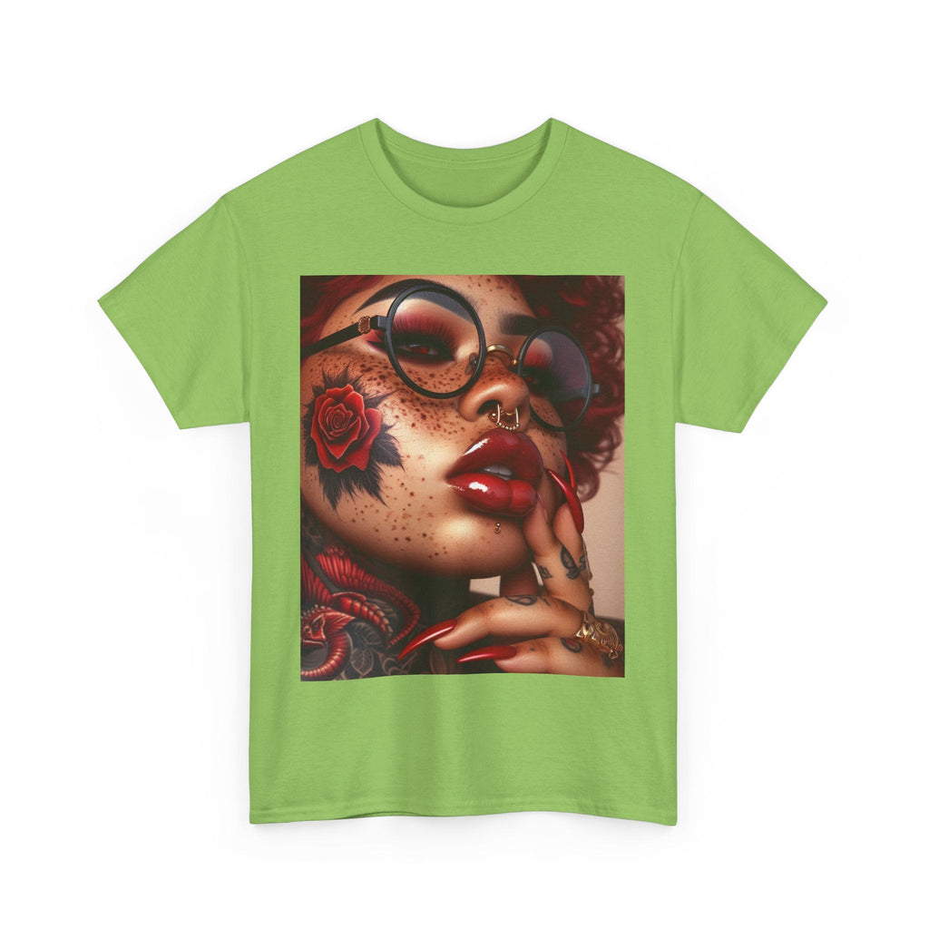 “Code Red” Cotton Graphic Tee