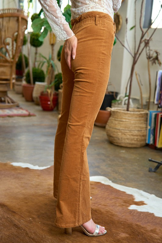 “Country Pumpkin” Flare Pants