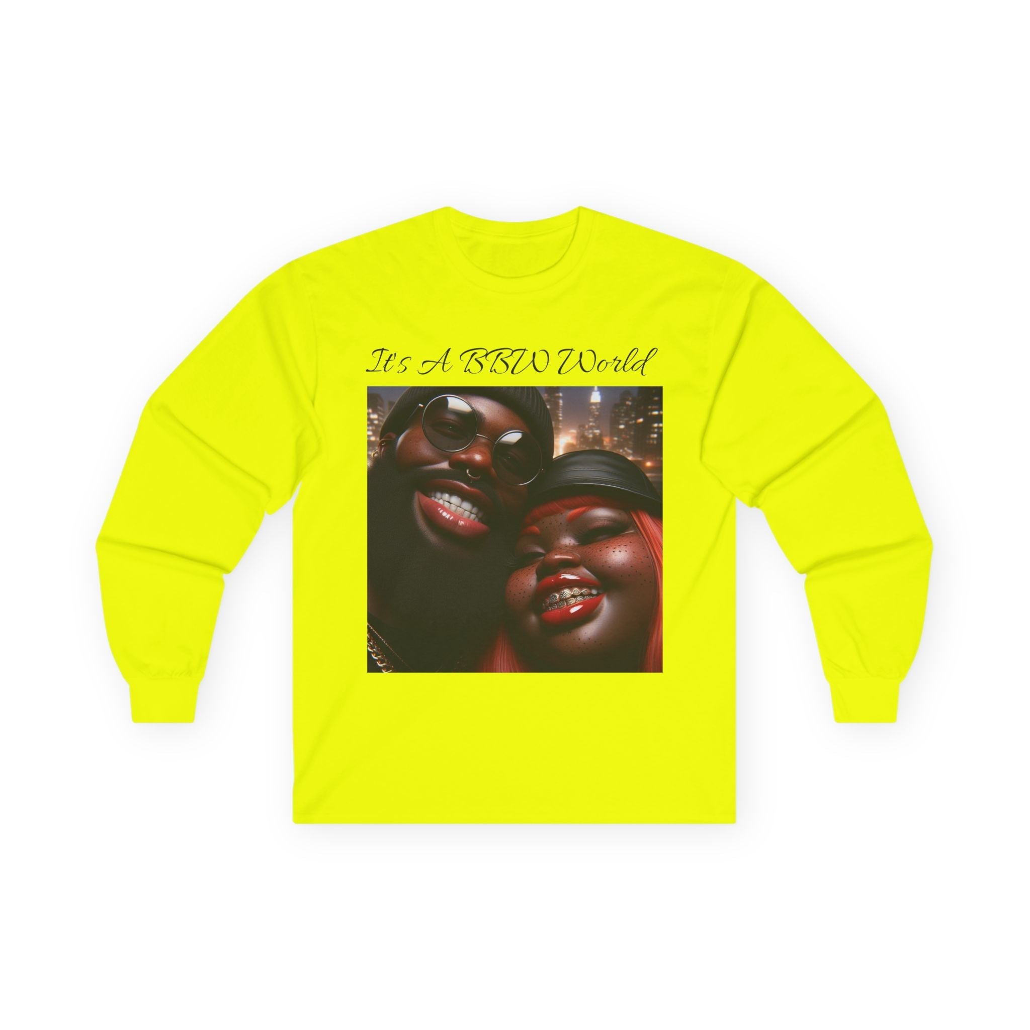 “It’s A BBW World” Long Sleeve Tee