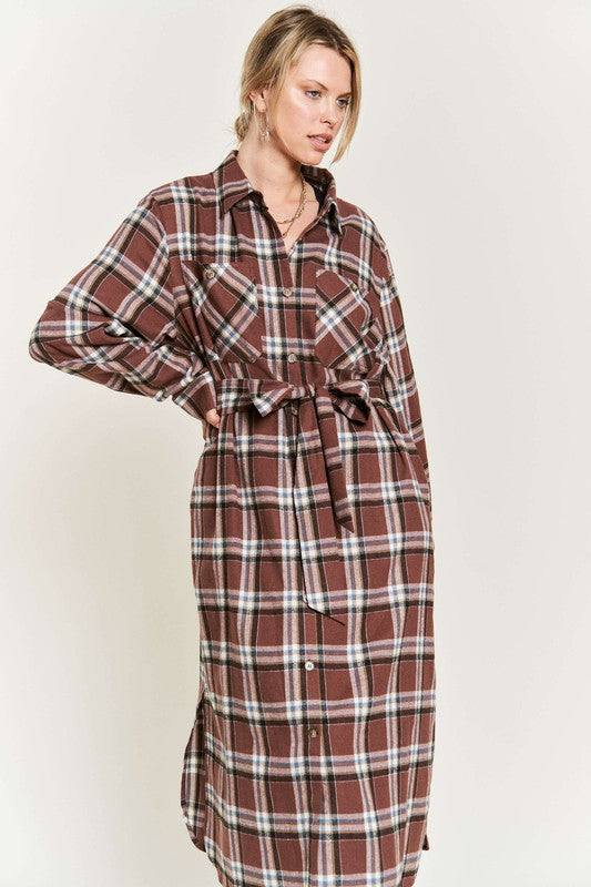 “Plaid Out” Dress