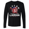 Dylan Larkin Detroit USA Flag Celebration WHT