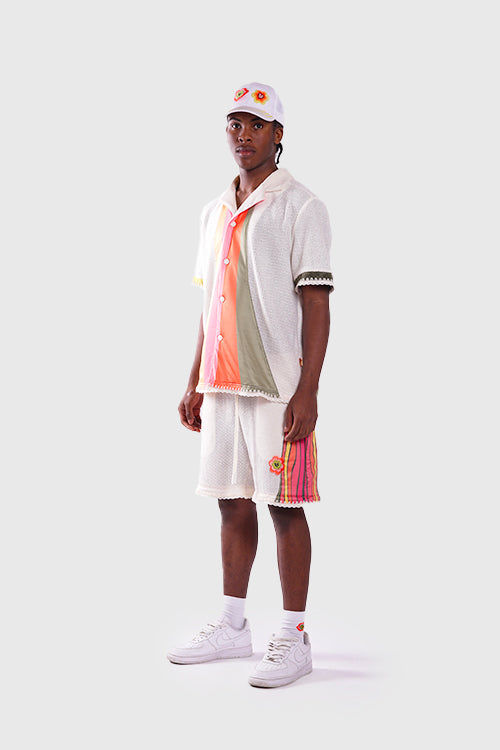 7eventies Crochet Knit Shirt