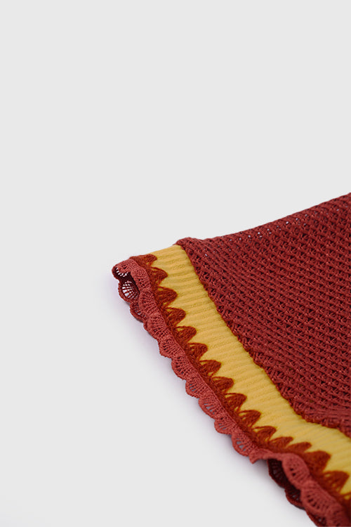 7eventies Crochet Knit Shirt