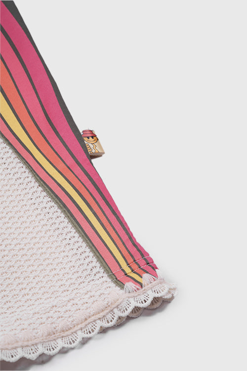 7eventies Crochet Knit Sleeveless Vest