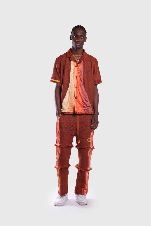 7eventies Crochet Knit Shirt