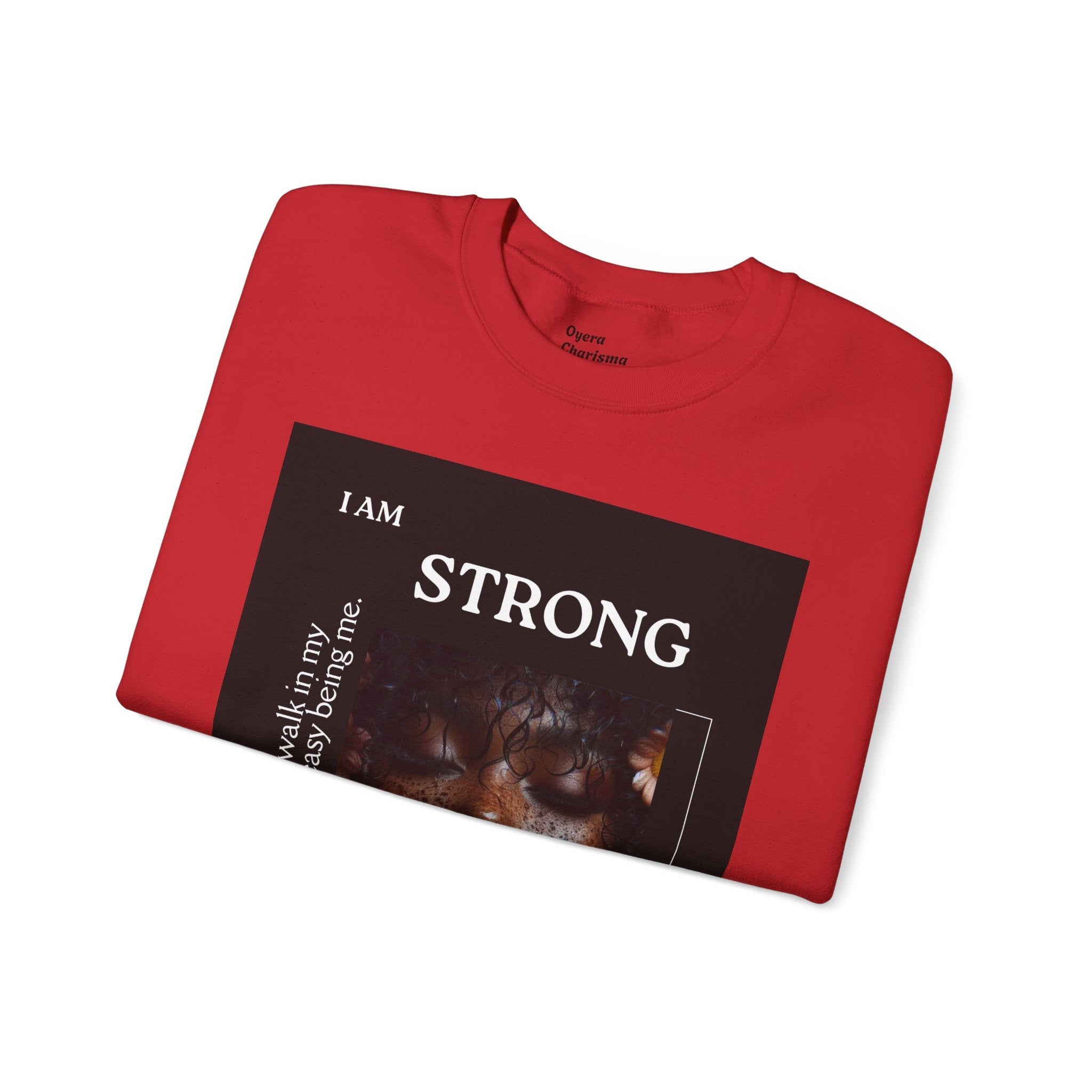“I Am STRONG” Heavy Blend™ Crewneck