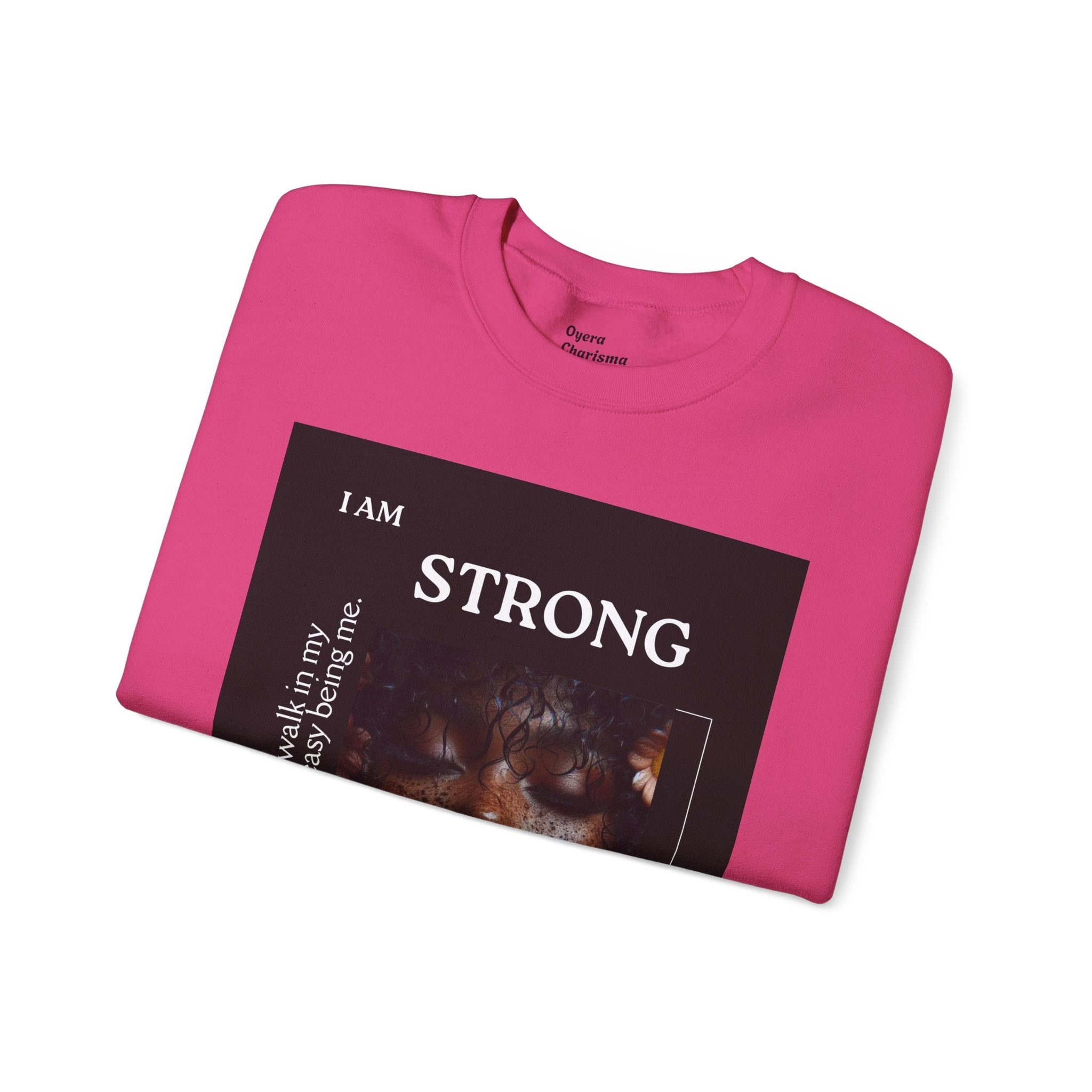 “I Am STRONG” Heavy Blend™ Crewneck