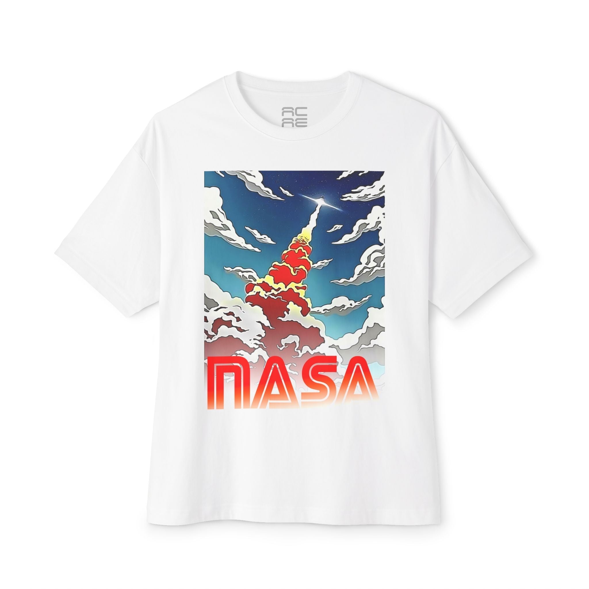 NASA BLASTOFF Oversized Boxy Tee