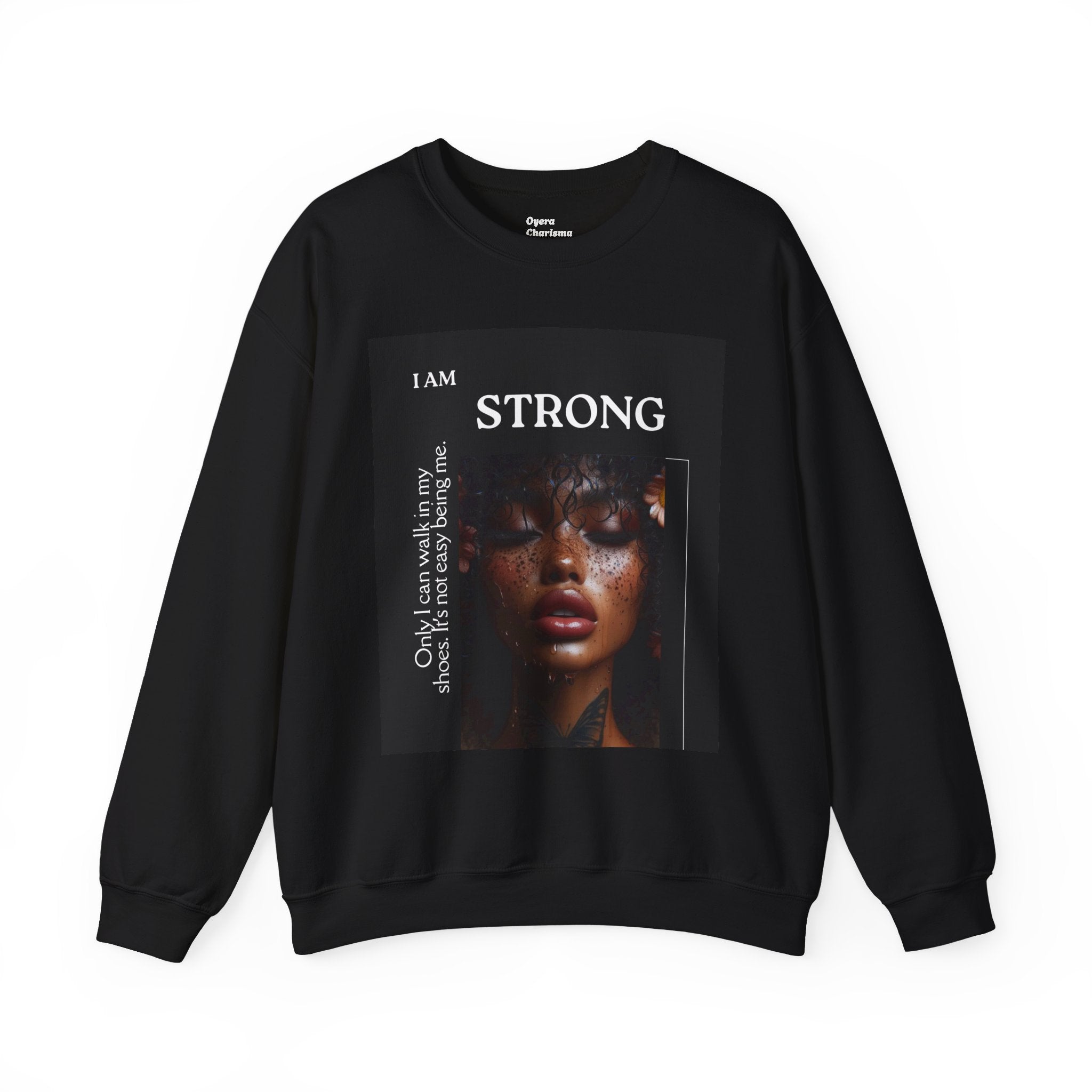“I Am STRONG” Heavy Blend™ Crewneck