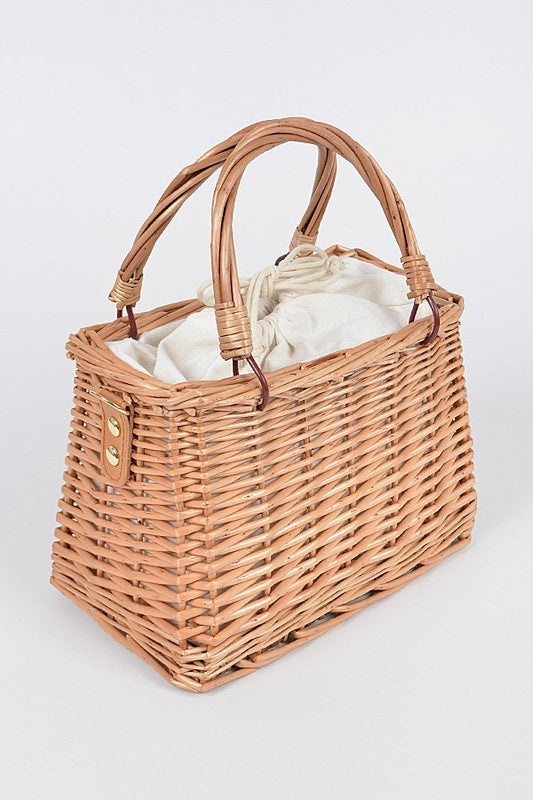 “Sunday Funday” Picnic Basket Clutch