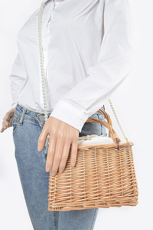 “Sunday Funday” Picnic Basket Clutch