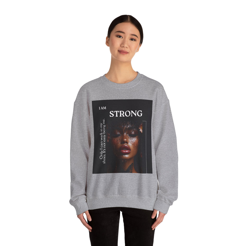 “I Am STRONG” Heavy Blend™ Crewneck