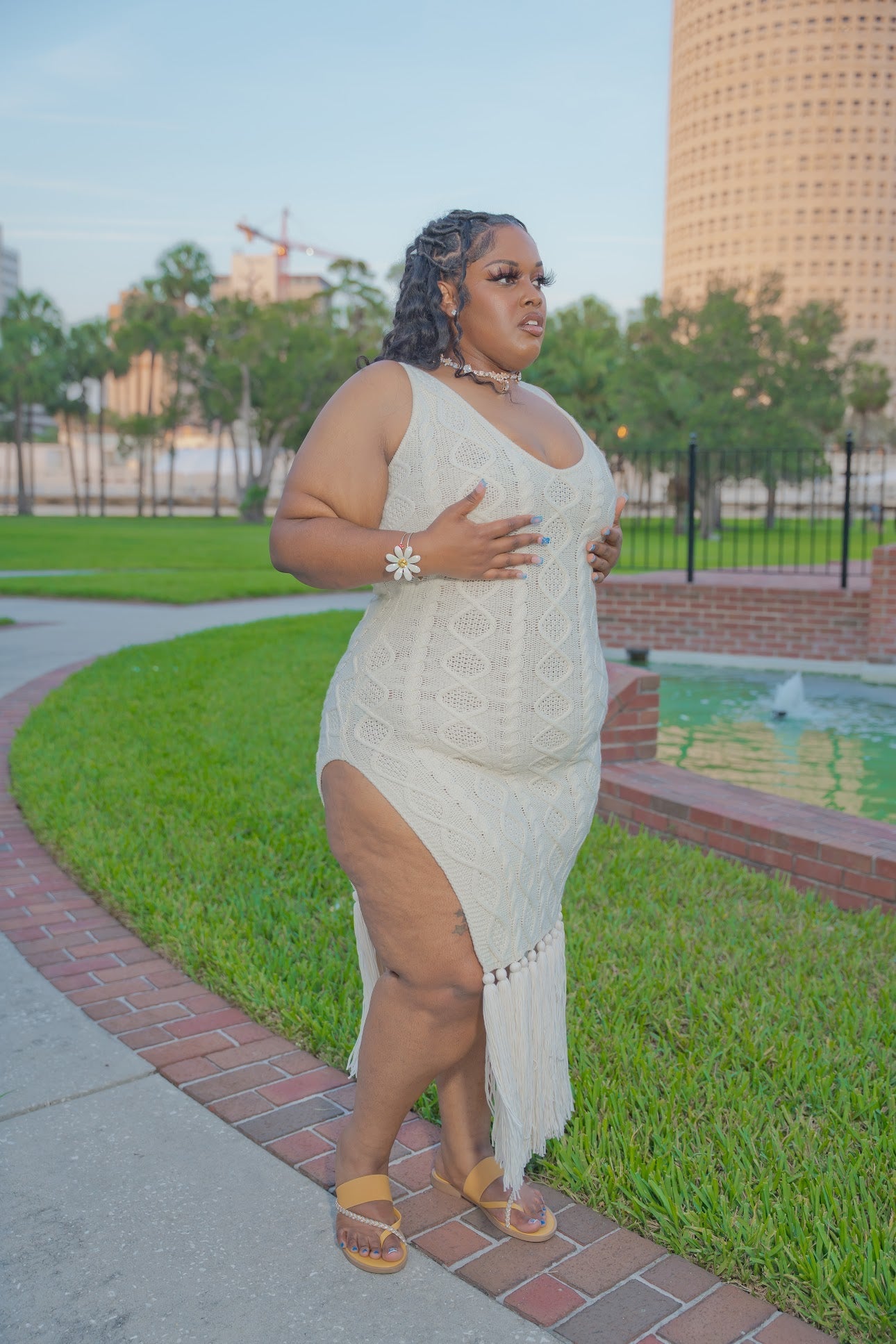 Honesty Fringe Dress