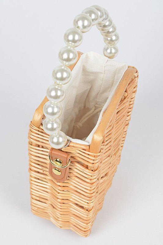 “Bamboo Bling” Clutch Bag