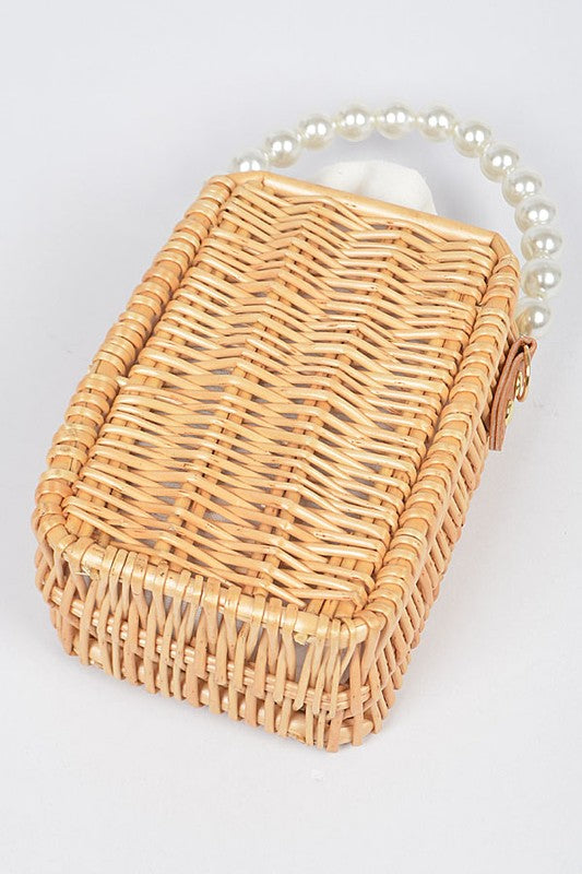 “Bamboo Bling” Clutch Bag