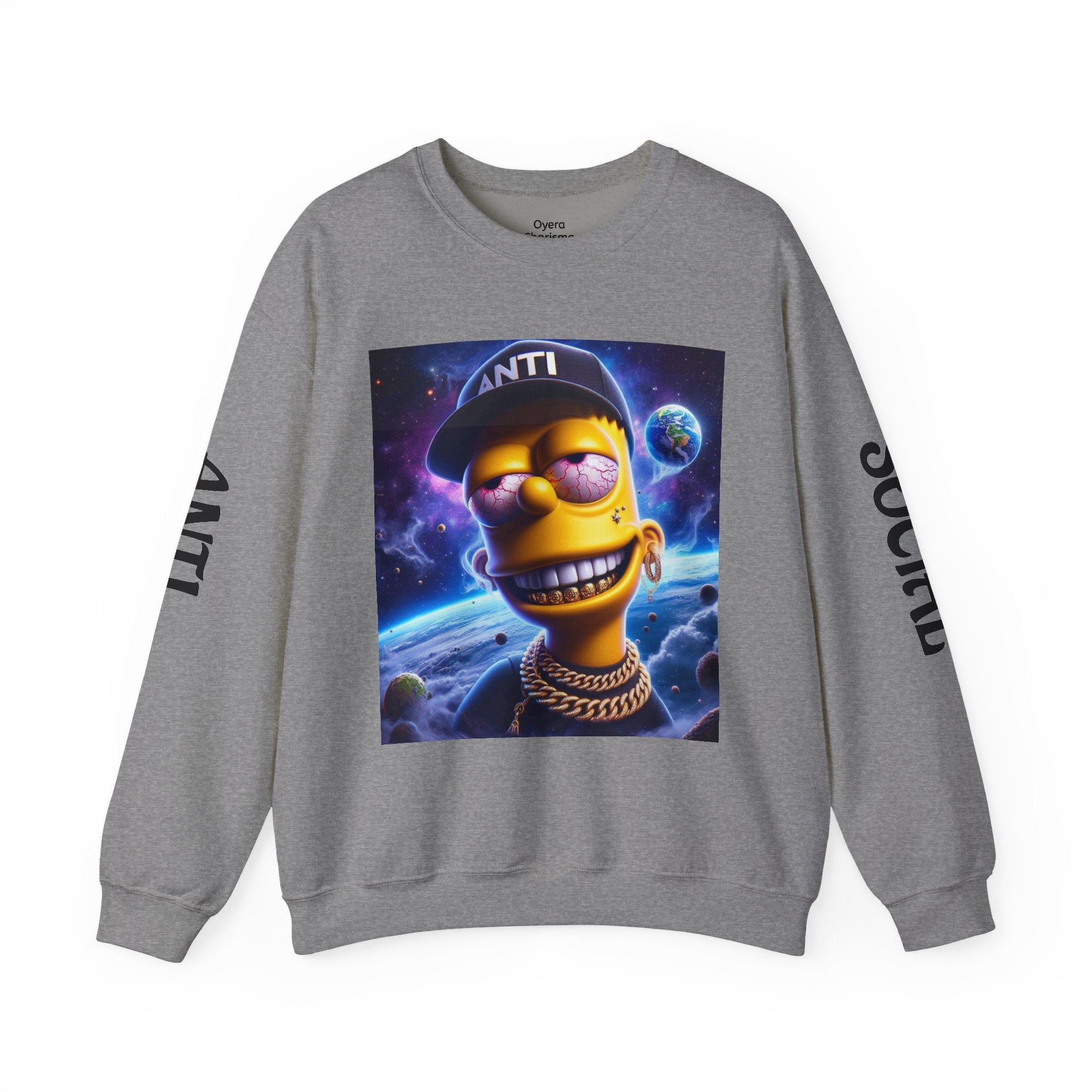 “Anti Social” Heavy Blend™ Crewneck Sweatshirt