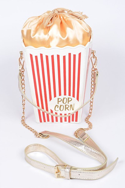 “Movie Date Night” Popcorn Fashion Small Bag