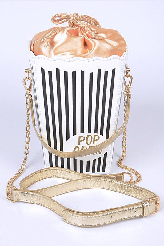 “Movie Date Night” Popcorn Fashion Small Bag