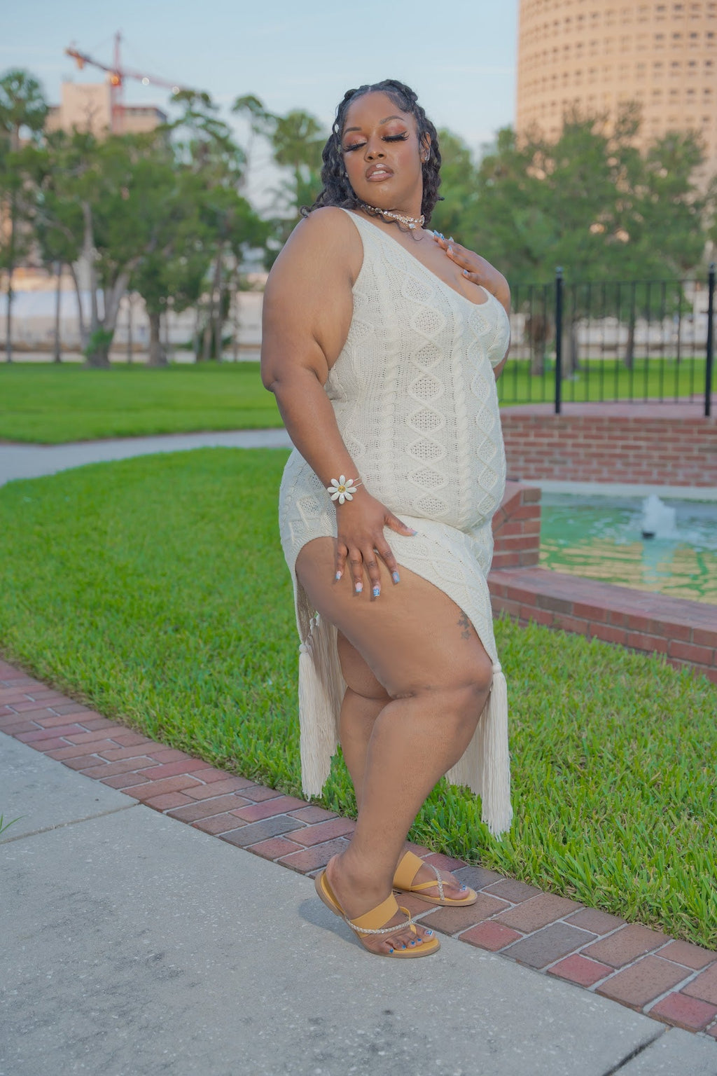 Honesty Fringe Dress