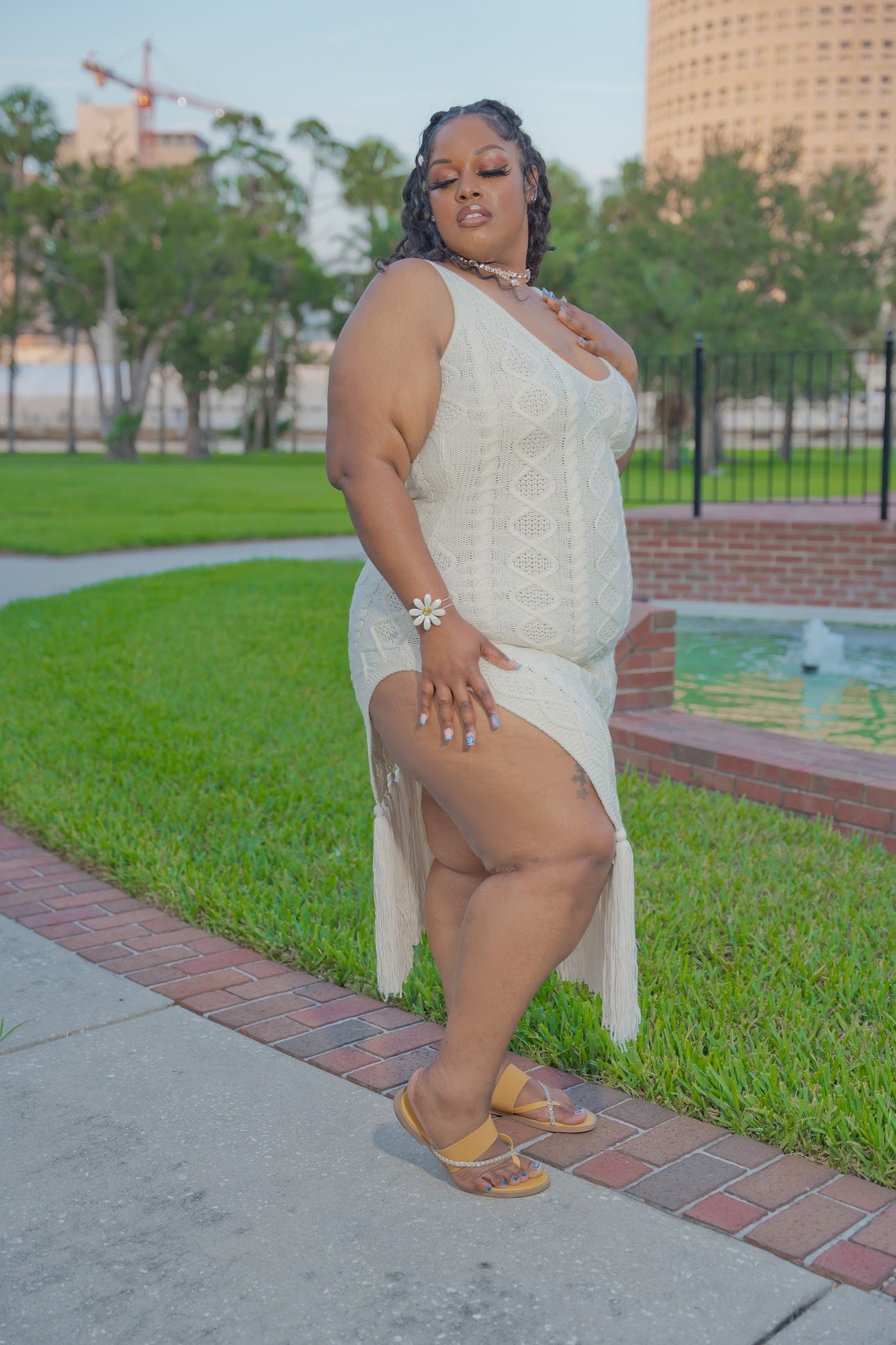 Honesty Fringe Dress